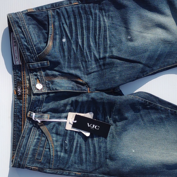 VJC VERSACE JEANS Slim Fit Jeans (Bondage on tag) - Picture 6 of 16